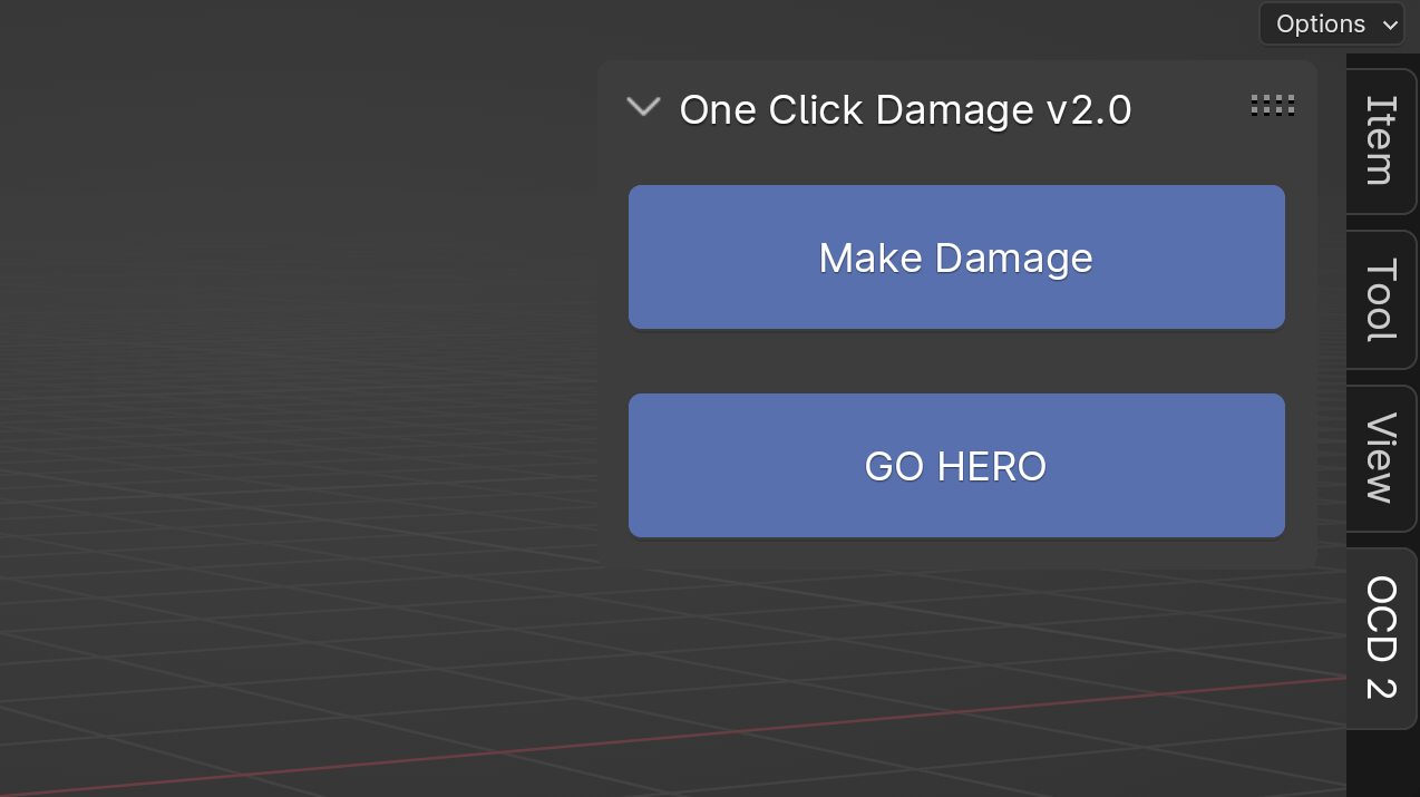 OCD Hero UI